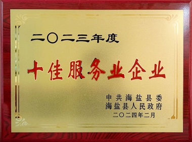 2023年度十佳服务业