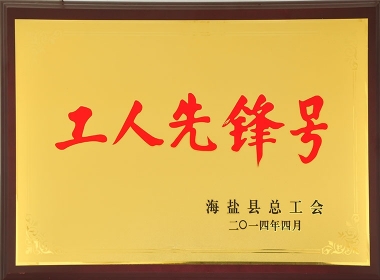 2014年海盐县工人先锋号